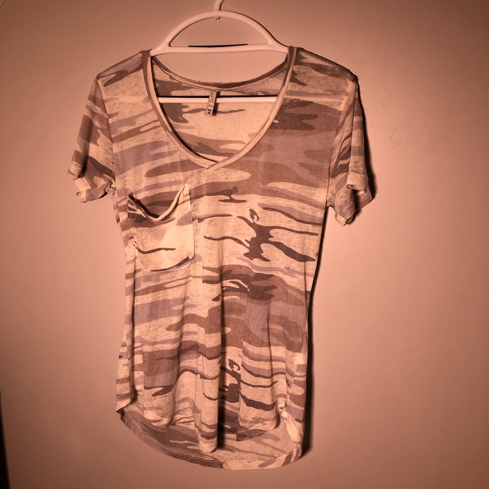 Z Supply Camo Pocket Tee